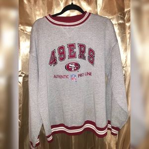 Vintage Nike Pro Line San Francisco 49ers Sweater